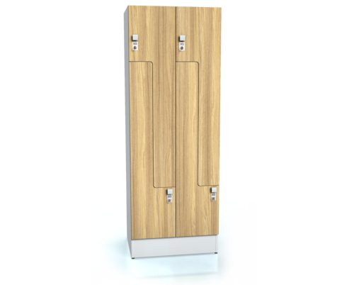 Premium lockers Z-shaped doors ALFORT DD 1920 x 700 x 520